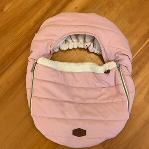 JJ Cole Winter Baby Car Seat Cover - Pink